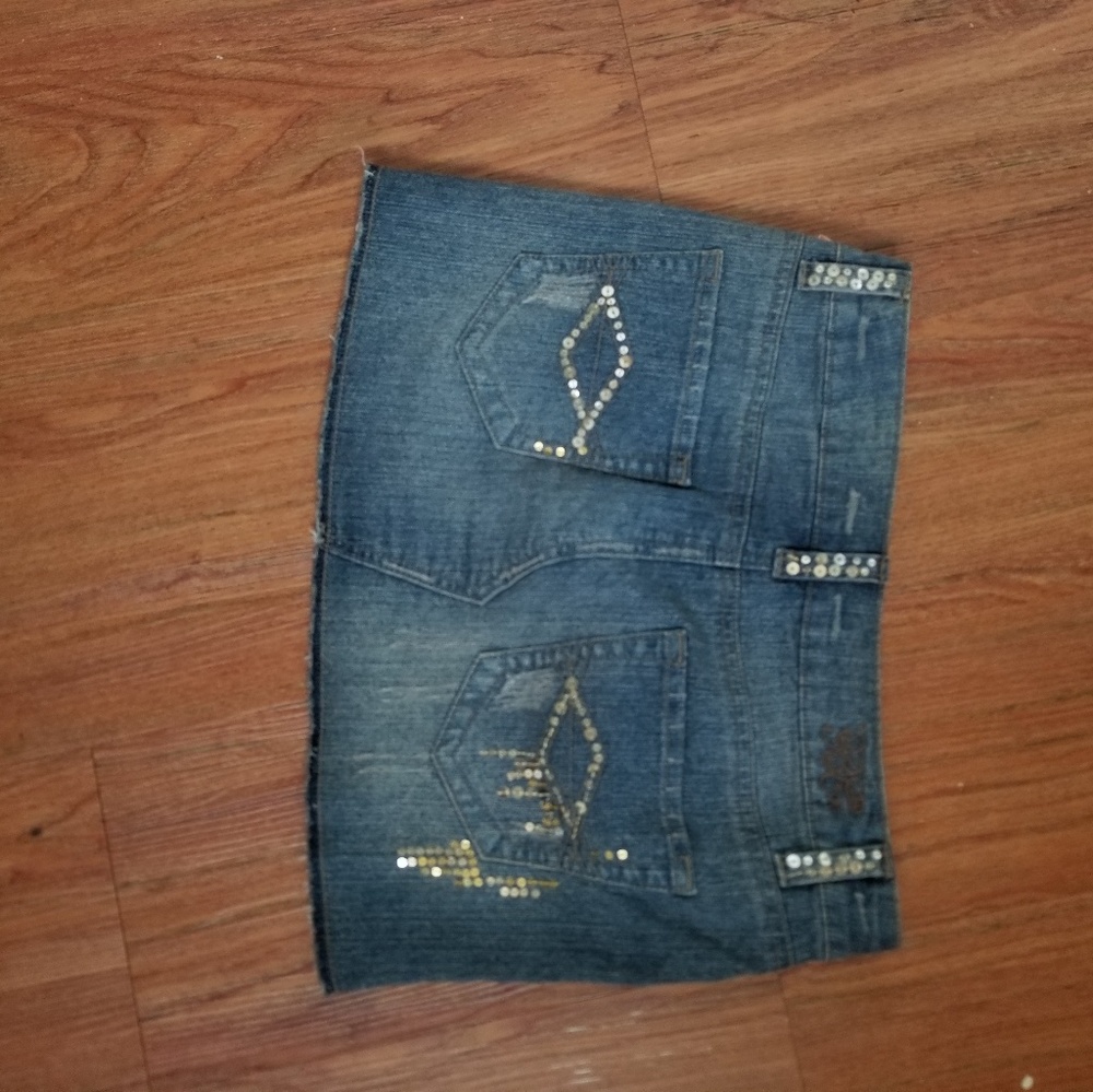 Jeans 5/6 skirt - Picture 3 of 5